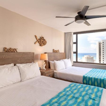 Deluxe 32Nd Floor Condo - Gorgeous Ocean Views, Free Wifi & Parking! Honolulu Ngoại thất bức ảnh