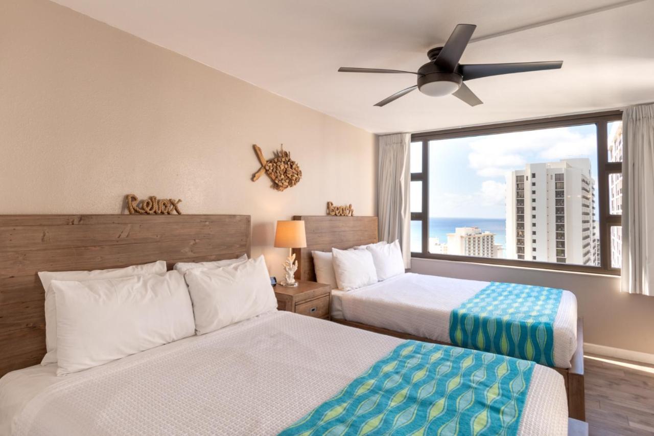 Deluxe 32Nd Floor Condo - Gorgeous Ocean Views, Free Wifi & Parking! Honolulu Ngoại thất bức ảnh